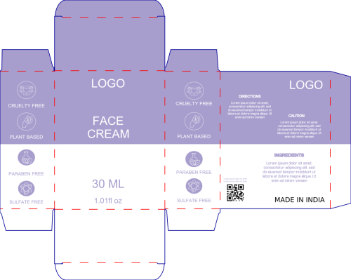 Face cream ( box 1) (4X2X5)